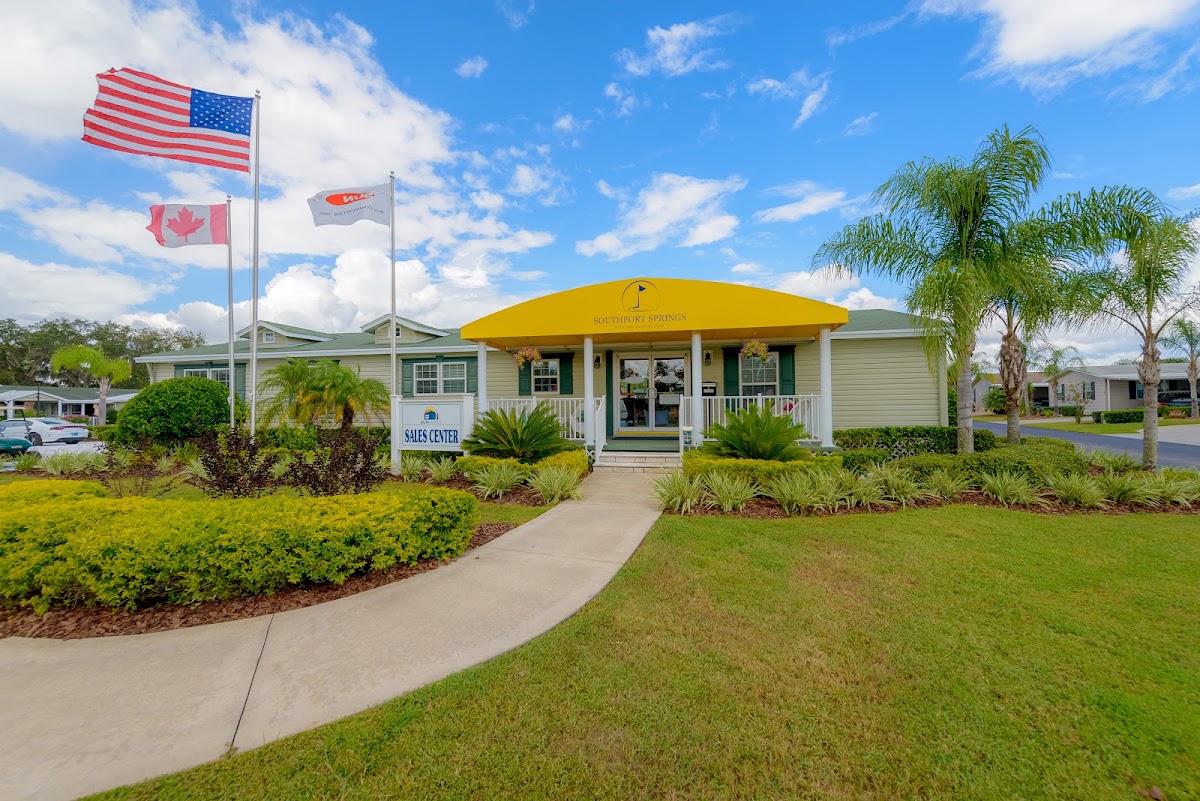 Southport Springs manufactured home community in Zephyrhills, Florida